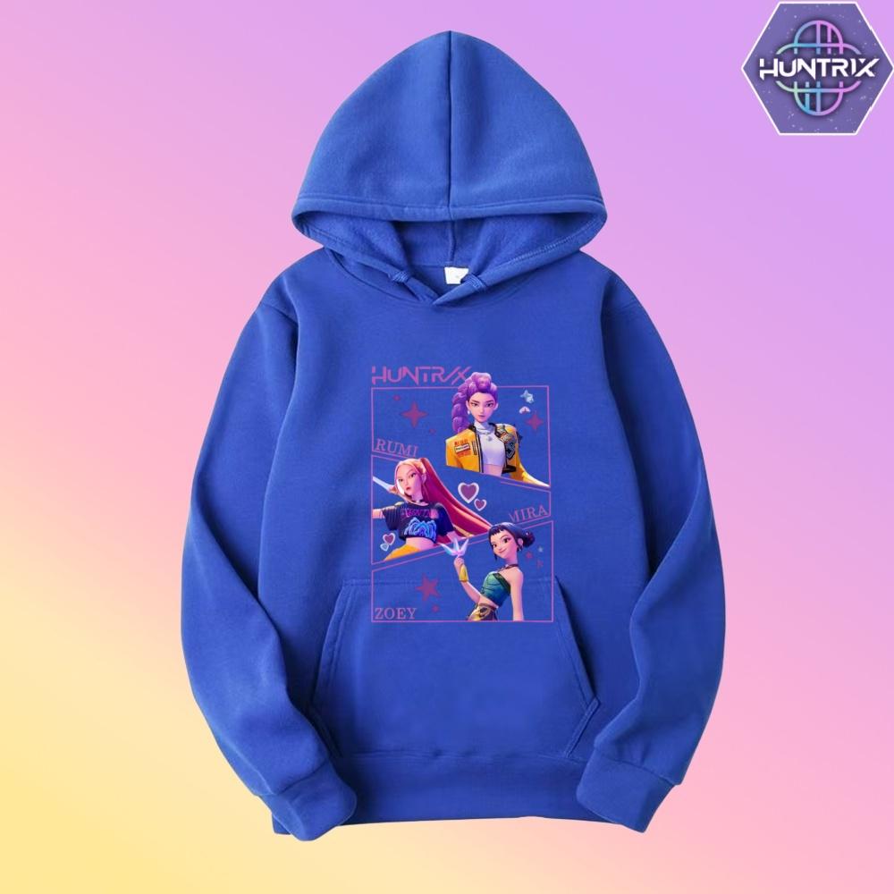 Toddler Girl Clothes KPop Demon Hunters Fashion Hoodie Men's Women's Sweater K-Pop Casual Style Kids New Cartoon Sweatshirt