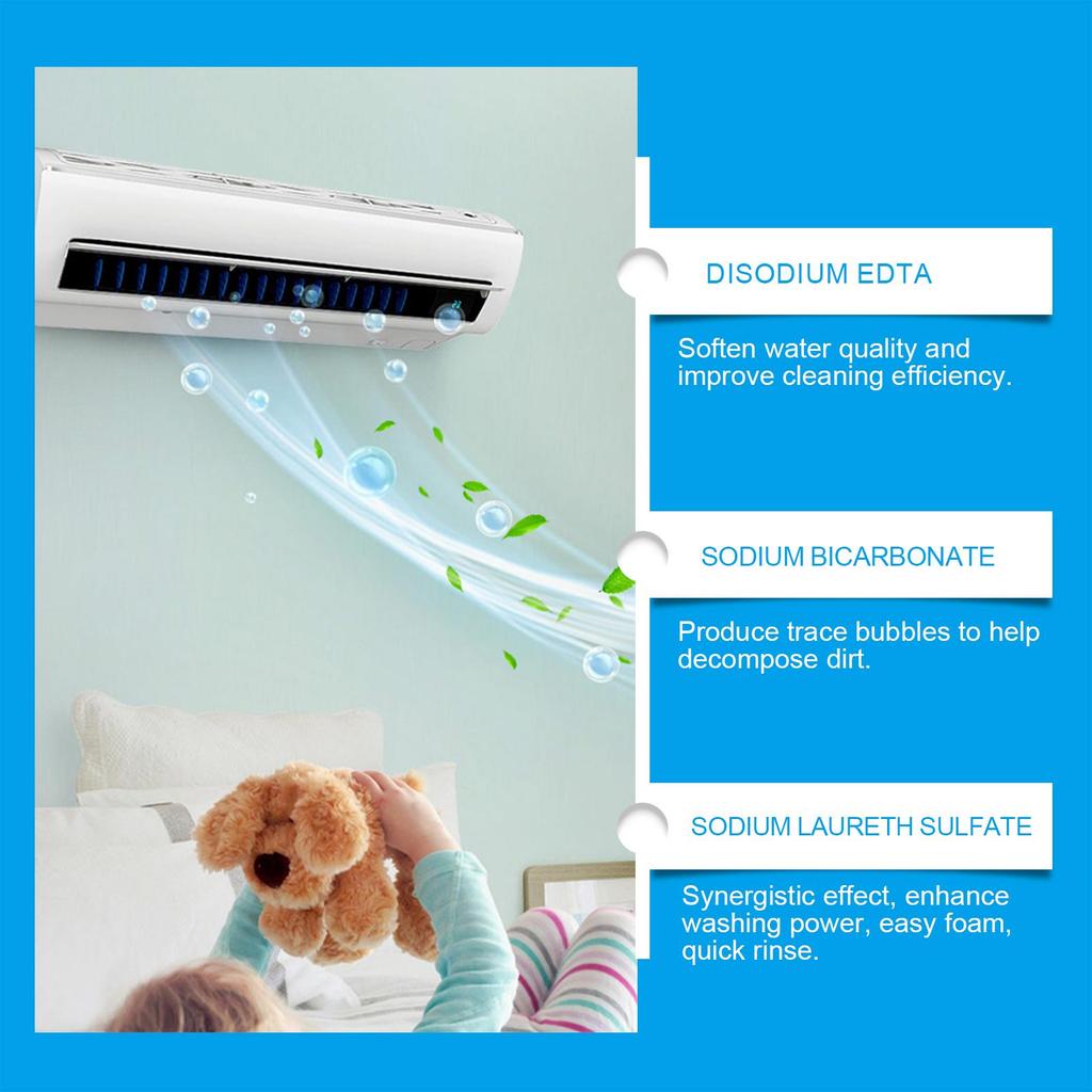 Jakehoe Klima Temizleme Tabletleri Ev Tipi Klima Filtresi Asılı Ünite Derin Temizleme Toz ve Koku Giderme