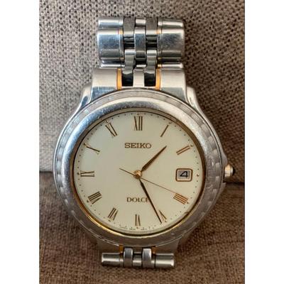 Used Seiko Dolce Quartz 5E32-6B00 SEIKO DOLCE