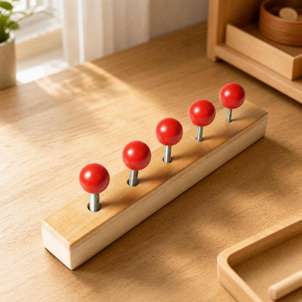 Educational Screw Board Screen-without-Screen Fine Motor Skill Toy