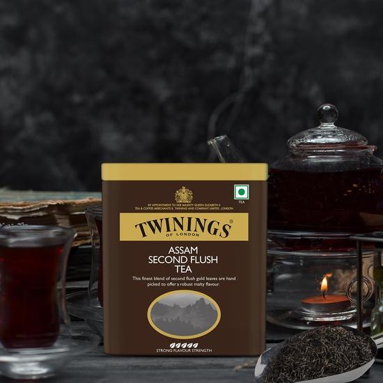 Twinings Assam Second Flush Tea Assam, Loose Leaves, 50 Gram Tin