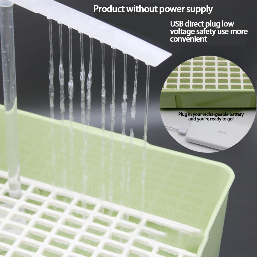 Parrot Automatic Bathtub Automatic Birds Bath Shower Multi-Purpose Bathing Tool For Peonies Medium Parrots Budgies Parakeets