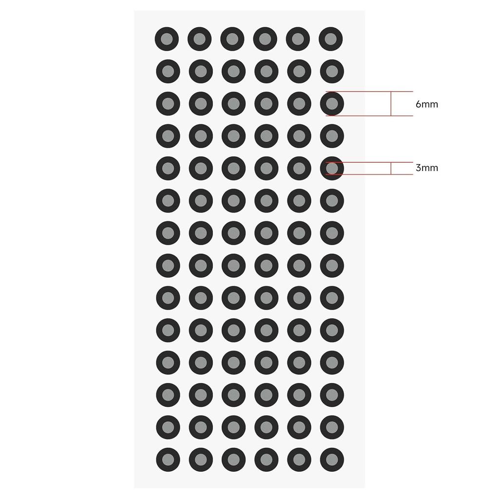 Creality 3/6mm 3D Scanning Marker for Creality CR-Scan Raptor / Otter / Ferret Pro 3D Scanner Tracking Dot 3D Scanner