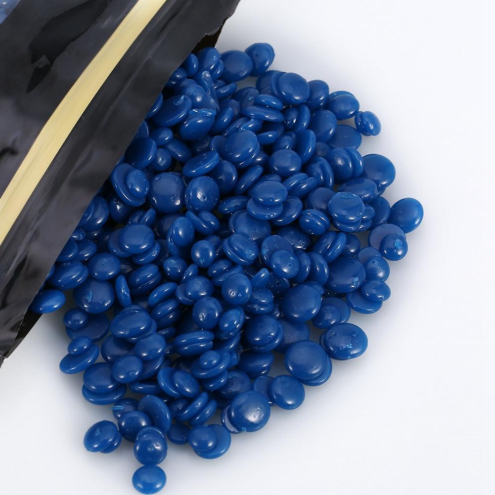 

Blue Zoo 250г Натуральный пленочный воск для депиляции тела и волос Твердый воск в гранулах (Запах ромашки)