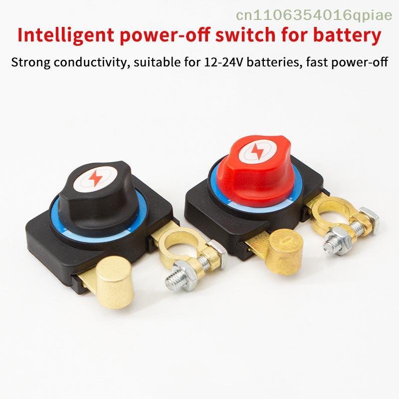Top Post Battery Disconnect Switch Battery Disconnect Switch 3rd Gen Battery Kill Switch For Truck Boat RV Heavy Duty 12V-48V