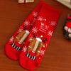 Cartoon Coral Fleece Socks Santa Claus Bed Socks New Sleep Stockings  Autumn and Winter