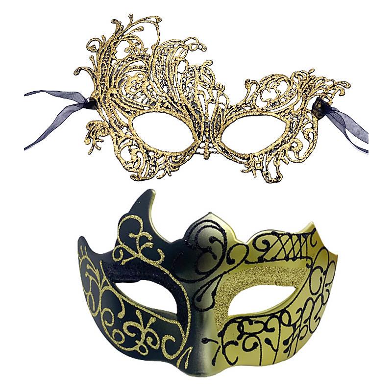 Daisy Duck Halloween Mask With Handcrafted Lace For Costume Parties And Couples