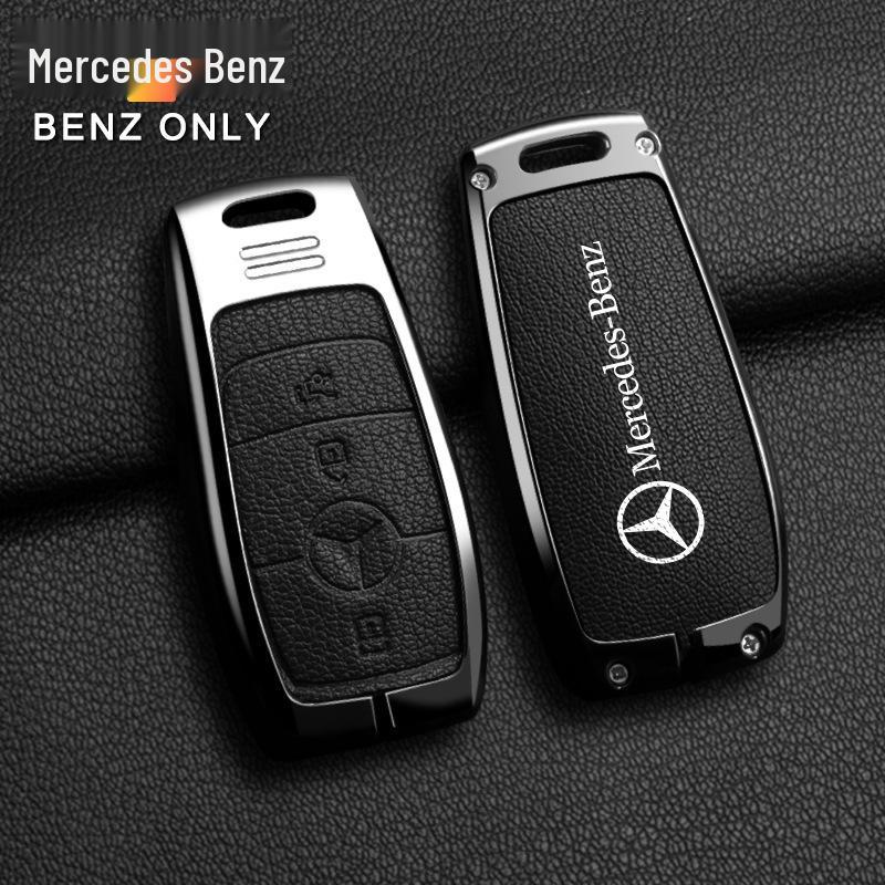 Compatible Key Case for Mercedes E300L, C260L, A200L, C200L, GLC300L, GLB220, GLA200.