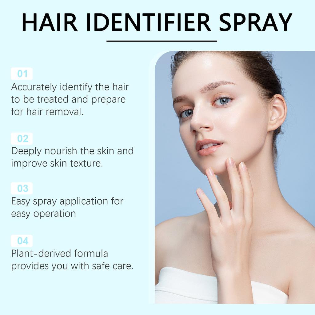 JAYSUING Skin and Hair Identification Spray Cleansing, Mild and Refreshing Spray for Transparent Skin, Smooth Hair