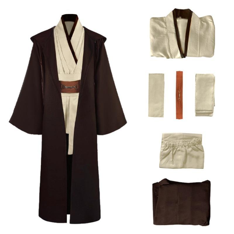 Obi-Wan Kenobi Costume, Star Wars Costume, Halloween Jedi Cosplay