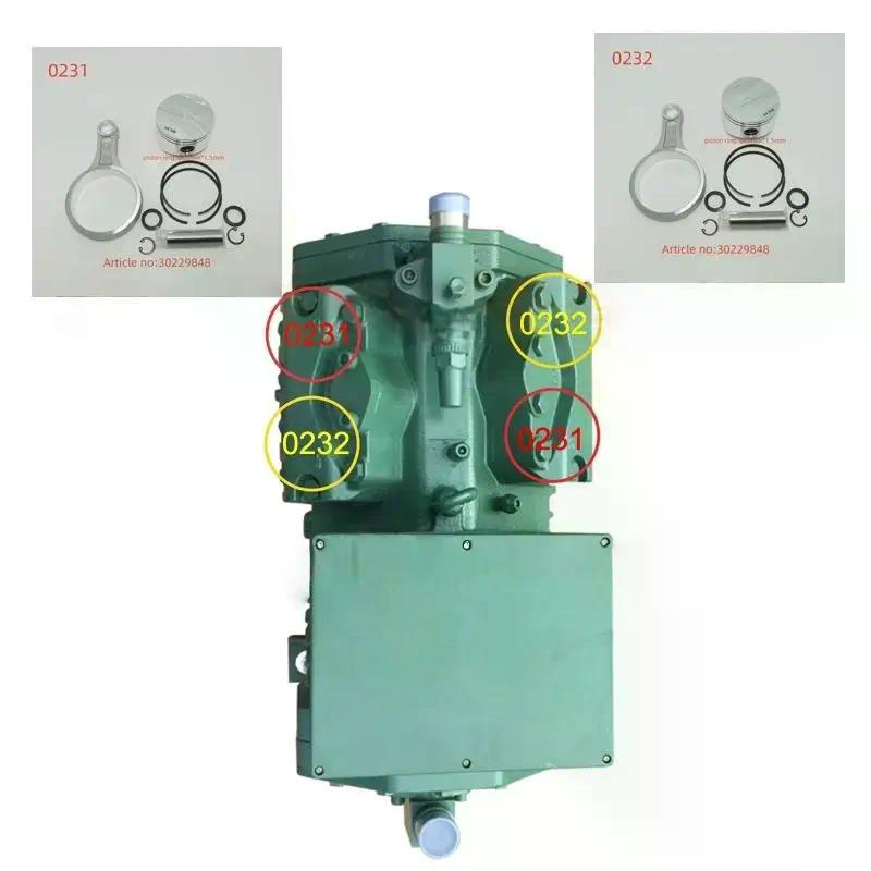 1 Set Connecting Rod/Piston Of Complete For Refrigeration Compressor 30229848 4PES-12 4PES-15 4PES-10Y 4PES-12Y 4PES-15Y-40P