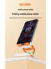 Compact Multi-functional Phone Holder & Bluetooth Speaker with Ambient Light, Foldable TF27BOX