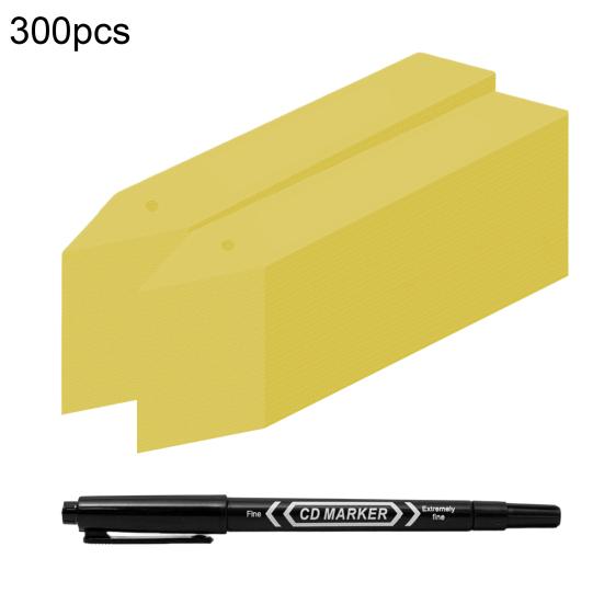 Plastic Plant Tags Reusable Plant Marker Pen Labels with Plant Name Tags Planter Label Stakes