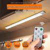 Rechargeable Ultra-thin LED Motion Sensor Light Strip for Cabinets with Magnetic Mounting