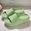 Women Men Pillow Slippers EVA Thick Sole Cloud Slides Non-slip Cloud Slippers Shower Slippers for Indoor and Outdoor