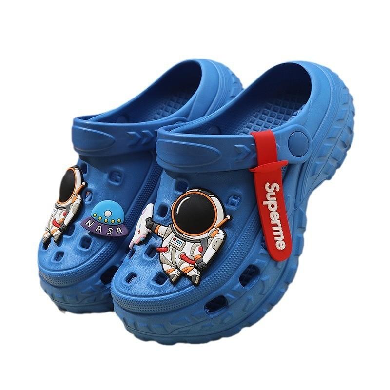 Comfortable And Stylish Kids' Eva Hole Shoes Breathable Non-slip Beach Sandals For Boys