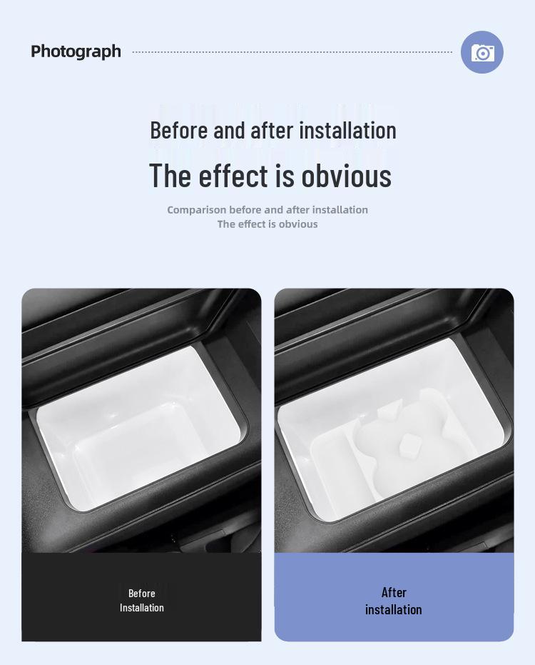 Lynk & Co 08emp Silikonmatte für Getränkehalter, Mittelkonsolenbox & Ablage - Passend für 26 Modelle