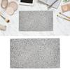 Tapete de mesa para Nail Art com decoração de glitter deslumbrante Almofada de descanso para as mãos para uso em salão de fotografia