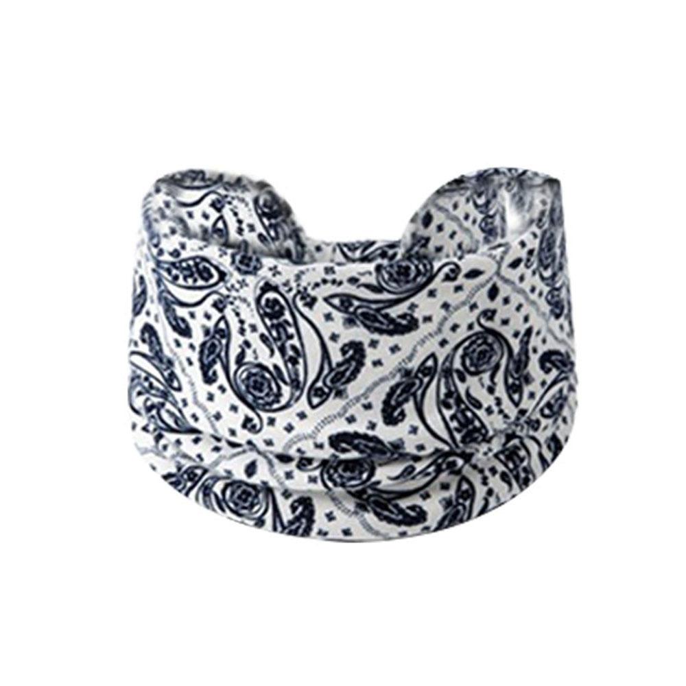 

Cashew Flower Knotted Wide-brimmed Headband Yoga Sports Head Stretch Cotton Headband Headband Women s Headgear Hair Accessories 1PCS