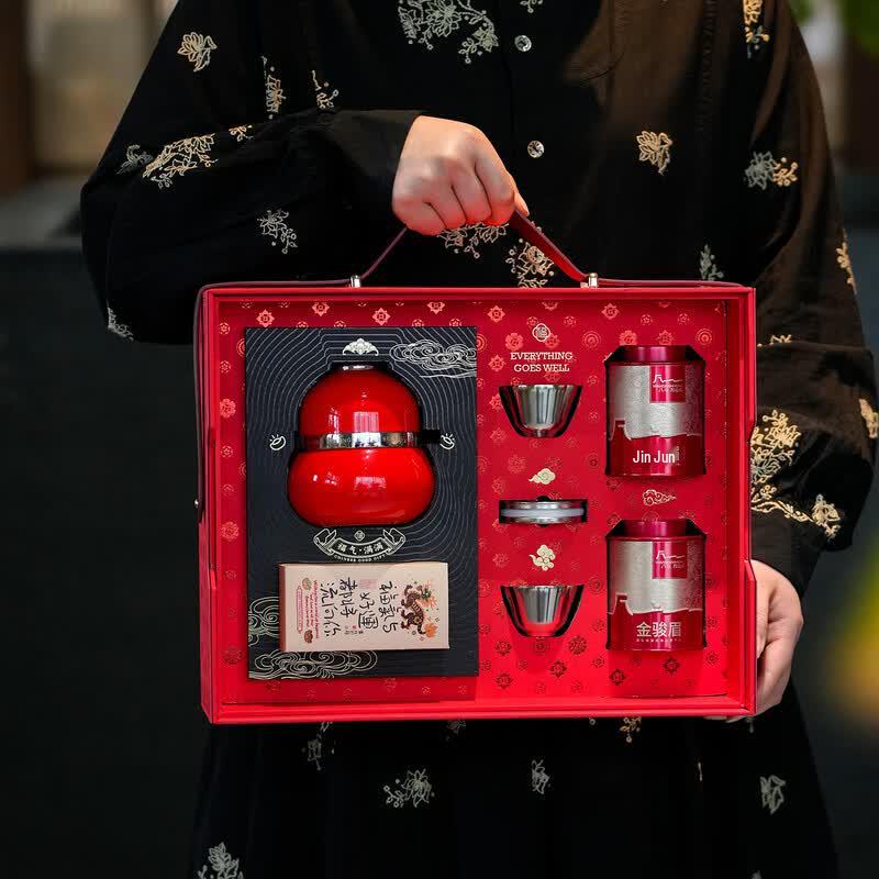 Wuben Yiwu 316 Тыква Металлический Чайный Набор Подарочная Коробка