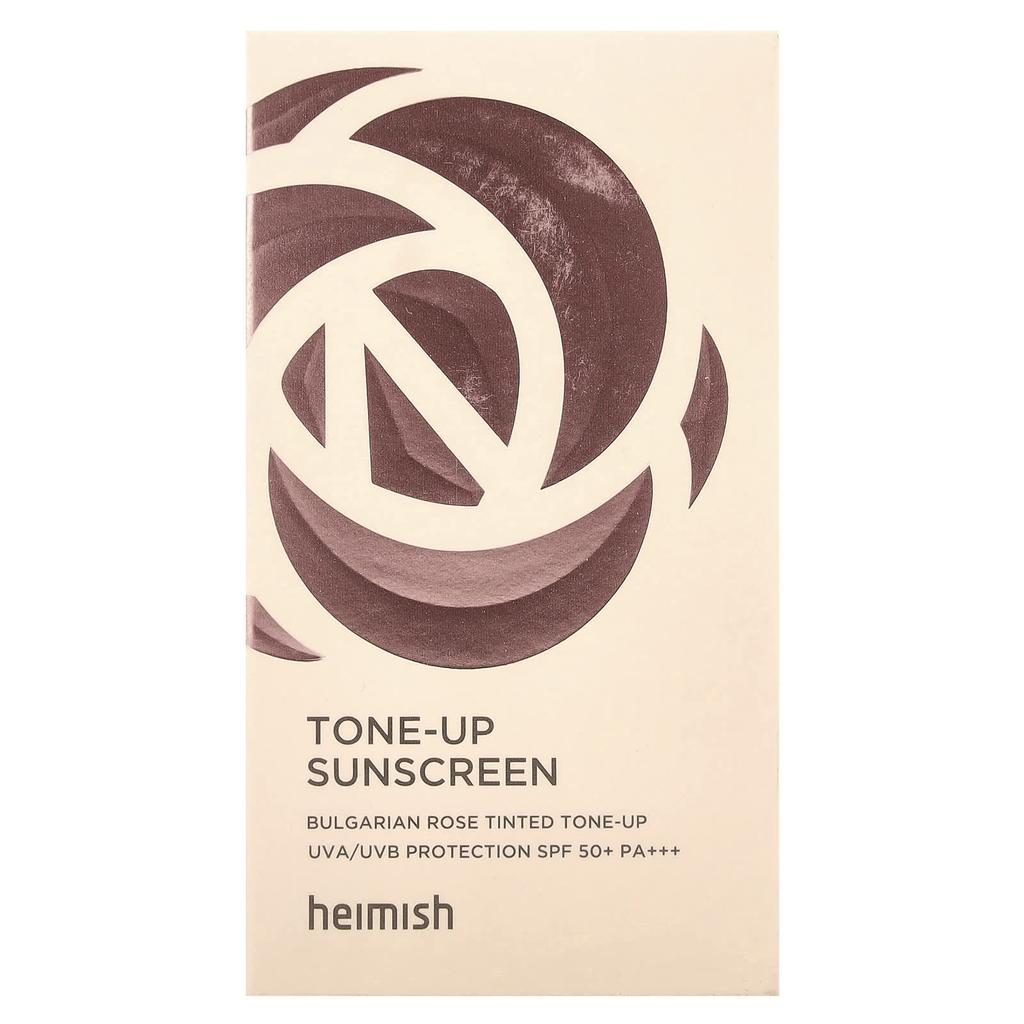 Heimish Aufhellende Sonnencreme, mit bulgarischer Rose getönt, SPF 50+ PA+++, 30 ml (1,01 fl oz)