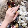 Vinregem 100% 925 Sterling Silver 3EX VVS1 D Color Heart Cut 7*7 MM 1.2CT Real Moissanite Diamonds Ring for Women Wedding Party Fine Jewelry Gifts