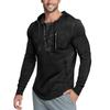 Men's Hoodie Solid Color Zipper Pocket Sports