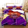 3D Anime Pyrocynical Bedding Set Single Twin Printed Bed Set With Pillowcase Bed Duvet Cover Single Double Queen Super King Size