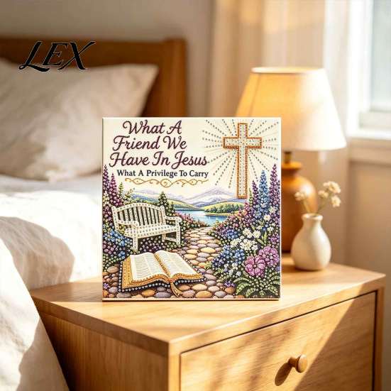Relaxing Stress Relief Hobbies Pearl Art DIY Painting Kit, Bead Craft Set, Embossed Effect Wall Decor, Complete Decorative Hanging Kit Handmade