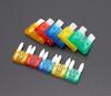 J-base Automotive Fuses 5A, 10A, 15A, 20A, 30A, Set of 50, with Case