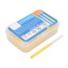30pcs   Box Interdental Brush Tooth Cleaning Tool Orthodontic Dental Tool Teeth CleanerYellow
