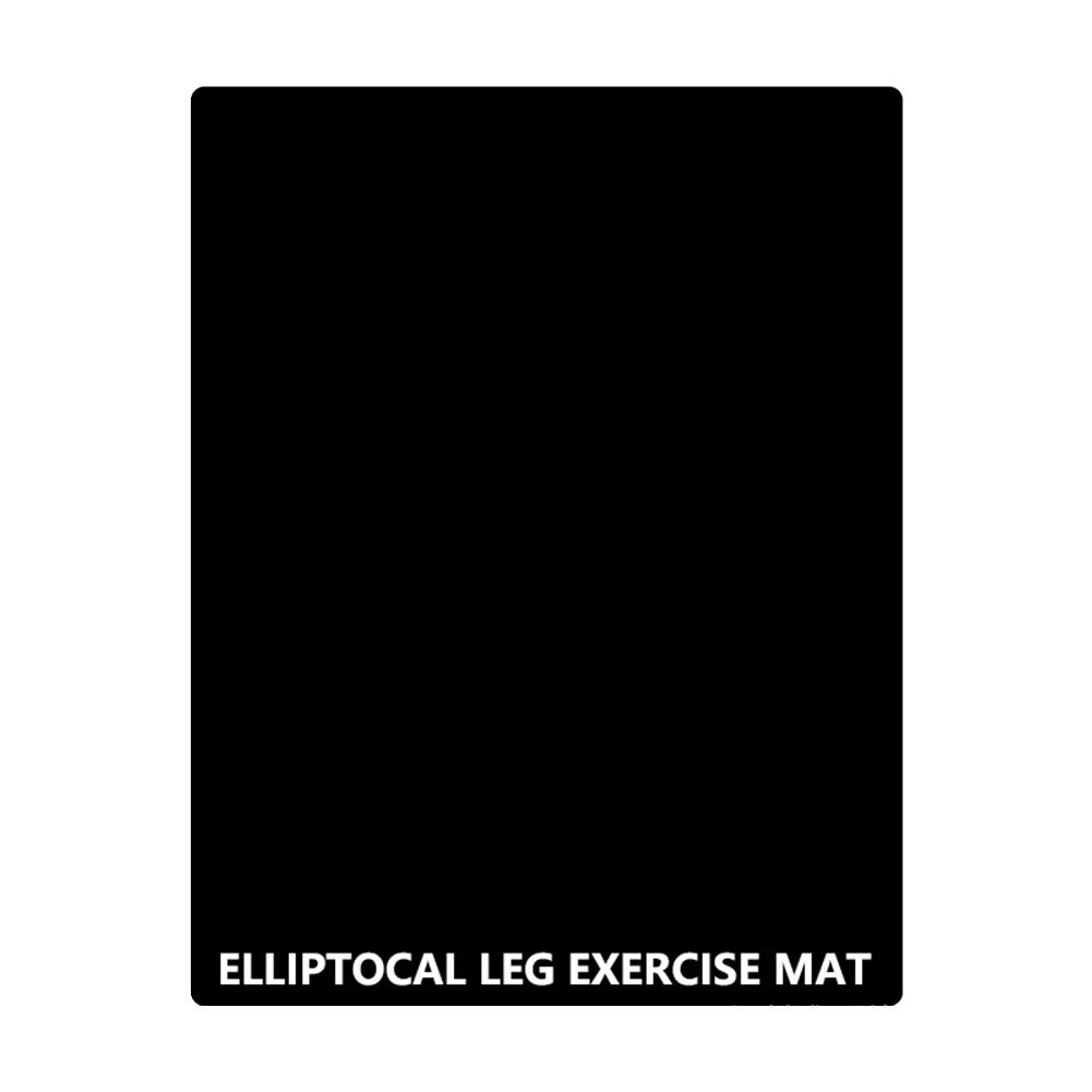 Ellipse Leg Exerciser Machine Mat Seated Foot Pedal Exerciser Mat Soft Stepper Floor Mat Enhance Stability for Fitness Sports