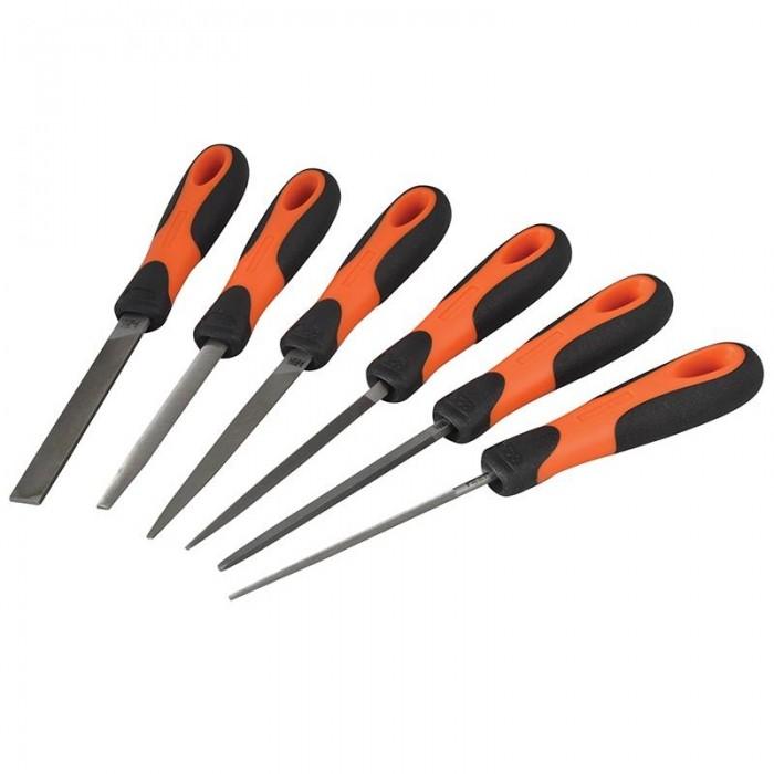 Bahco 1-476 Ergo File Set 6 Piece 100mm (4in)