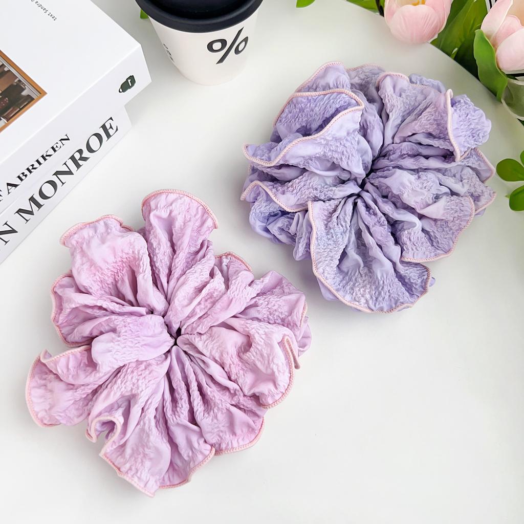 Elegant High-Grade Gradient Color Cloth Hair Band Small Fresh For Gentle Lady Style Hair Ponytail Hair Accessories