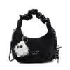 The Trendy and Casual Cloud Bag for Women In Summer Is A Stylish Pleated Single-shoulder Bag