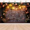 2D Plane Ceramic Tile Wall Photography Background Cloth Floral Home Decoration Party Birthday Decoration Polyester Fiber