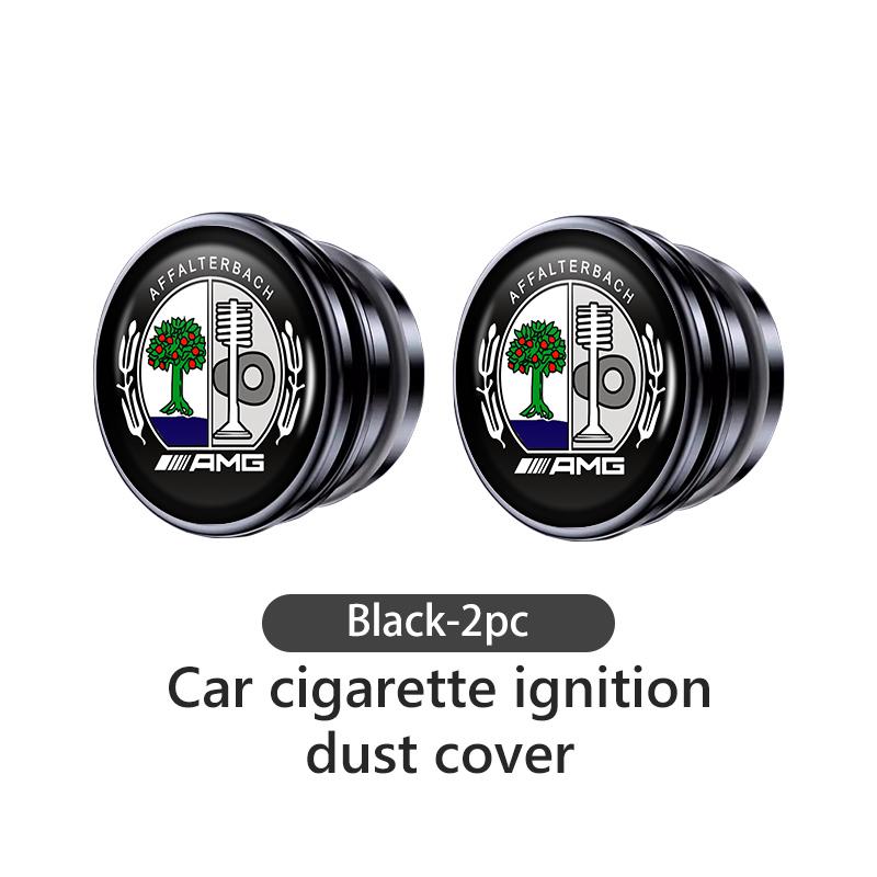 Alloy Socket Dust Cover Lighter Plug Car Cigarette Lighter Cap For Mercedes Benz AMG A B C E S G Class A180 CLK CLA GLE GLC W212