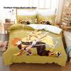 Zenitsu Agatsuma Bedding Set Single Twin Full Queen King Size Bed Set Aldult Kid Bedroom Duvetcover Sets bed sheet set  2