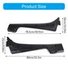 Windshield Wiper Cowl Cover For E60 E61 Wiper Side Trim Cover Water Deflector Cowl Plate Replaces 51717027083