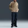 Nike X Stussy Jackets Unisex Pine Nuts Brown Stand Collar Fleece Lined Other HQ8525-223