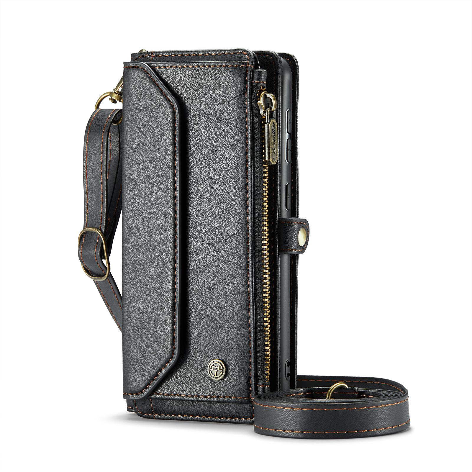 

Для Samsung Galaxy Series A12 A13 A71 S20 S21 S22 S23 S24 S25 Z Fold3 Z Fold4 Z Fold5 Z Fold6 Многофункциональная сумка для хранения из искусственной кожи через плечо для телефона Samsung Galaxy A23 чёрный