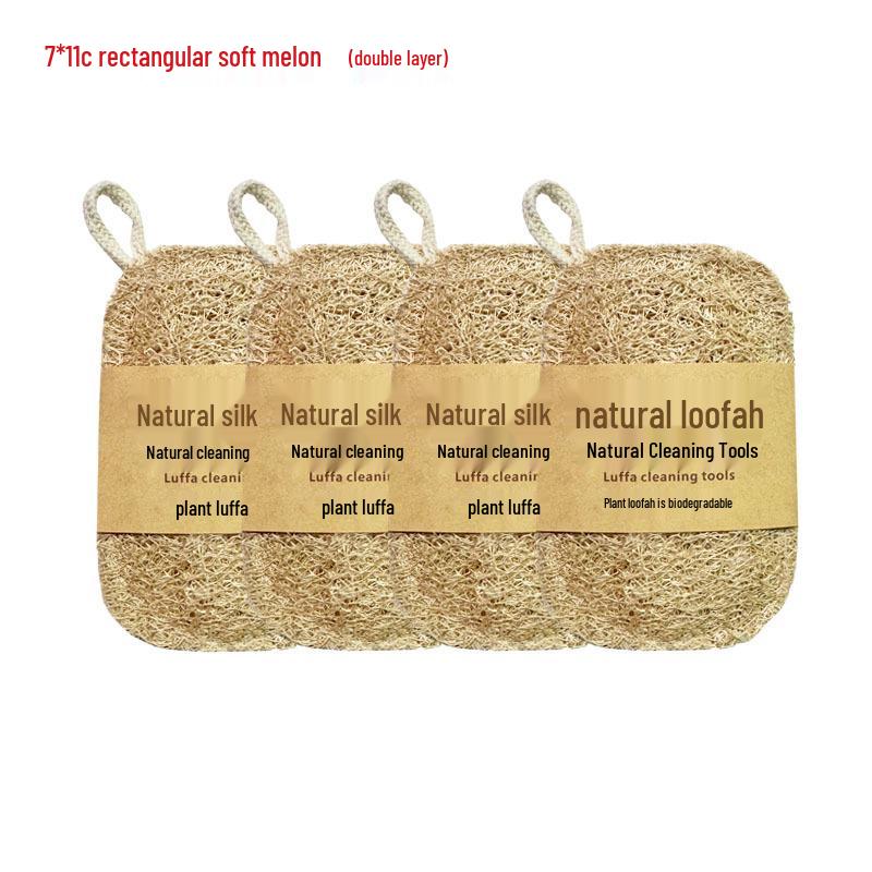 Multifunctional Natural Loofah Sponge & Exfoliating Towel