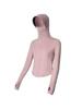 2025 Women's Black Slim Fit Sun Protection Ice Silk Jacket: Breathable, UV-Protective Summer Sportswear