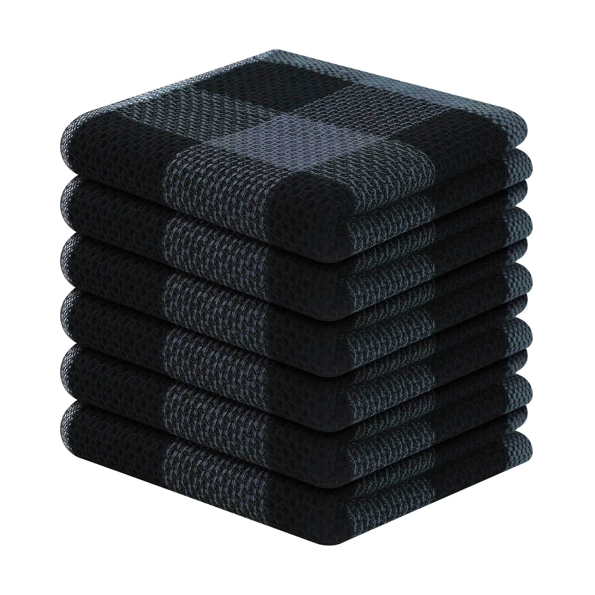 

Homaxy 100% хлопок полотенце для мытья посуды вафельное переплетение клетчатое кухонное полотенце впитывающее чистящее полотенце супер мягкие кухонные полотенца бытовые полотенца