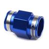 42mm Water Temp Temperature Joint Pipe Sensor Gauge Radiator Hose Adapter With Clamps