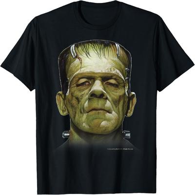 Maglietta Viso Grande Frankenstein