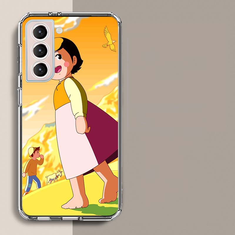 Heidi Cartoon Phone Case For Samsung A17 A56 A36 A26 A16 A55 A35 A25 A15 A05S Galaxy A71 A51 A41 A31 A21S A70 A50 A40 A30 A20S A