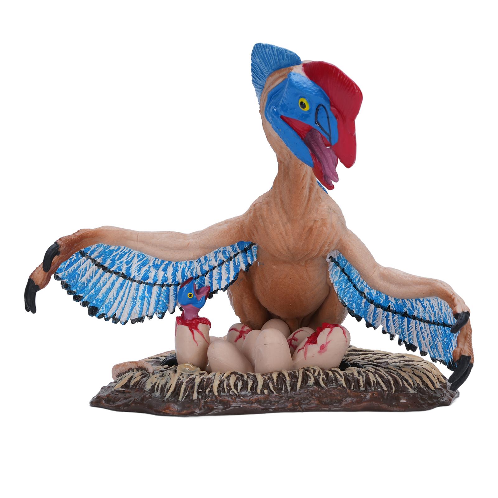 

Oviraptor Dinosaur Toy Realistic Dinosaur Lifelike High Detailed Educational Figurine Dino Model розовый