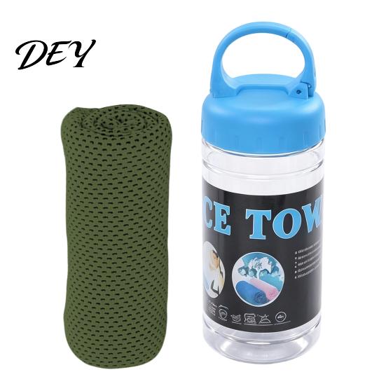 Hot Flash Relief Towel Cooling for Neck And Face, 90cmx30cm Quick Dry Ice Towel, Instant Summer Heat Wrap Sports Workout Recovery Reusable