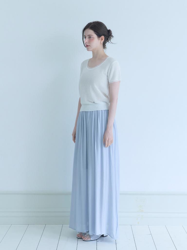 Mejongleuhaleu Momo Knit Long Skirt 4 Colors